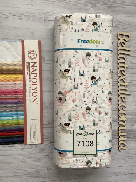 Ранфорс принт 7108