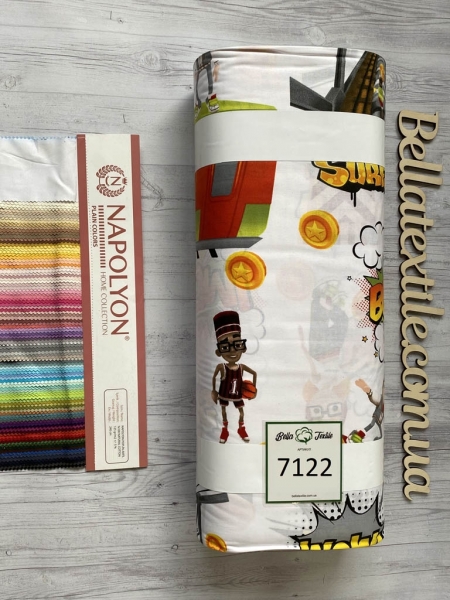 Ранфорс принт 7122