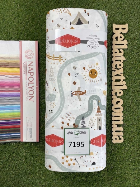 Ранфорс принт 7195