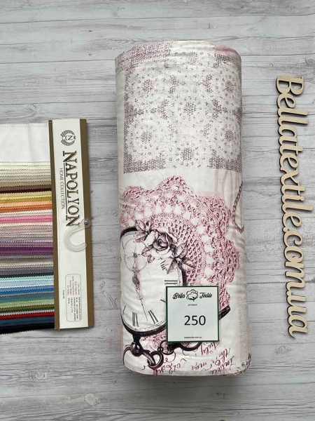 Cатин  принт 250