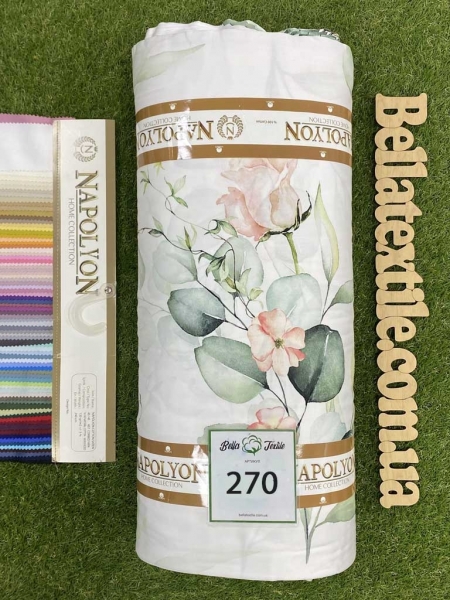 Cатин  принт 270