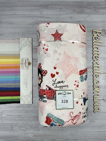 Бязь принт 328