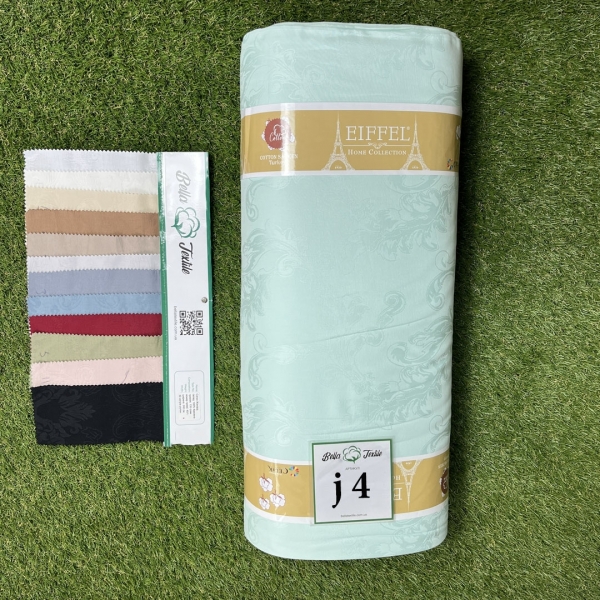 Сатин жакард № 4 ментол