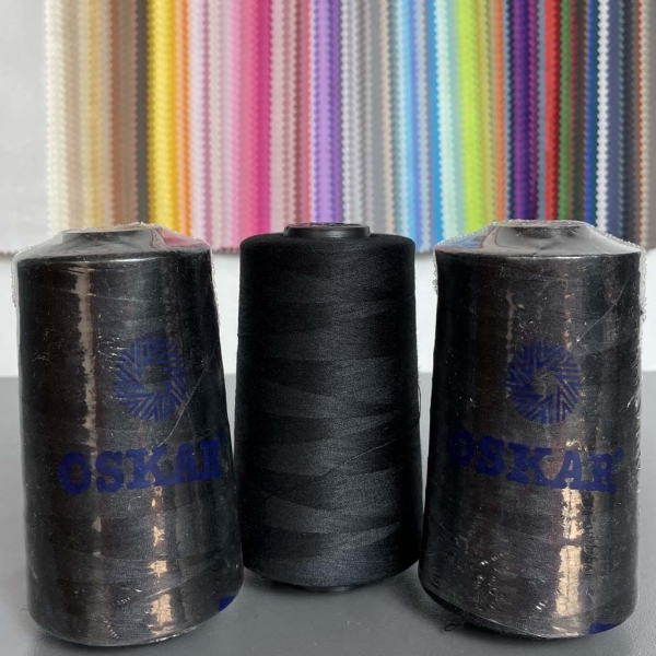 Нитка 40/2 чорний нblack