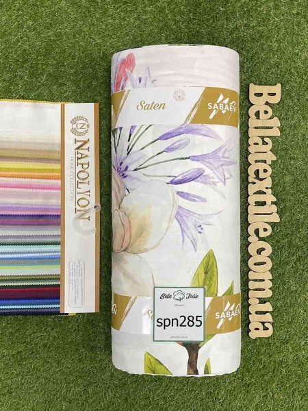 Cатин  принт 285