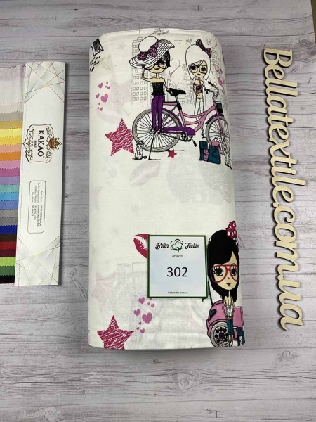 Бязь принт 302