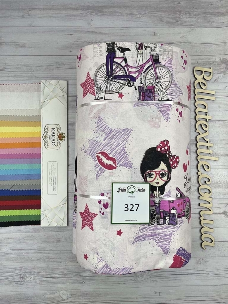 Бязь принт 327