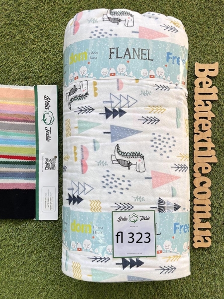 Фланель принт 323