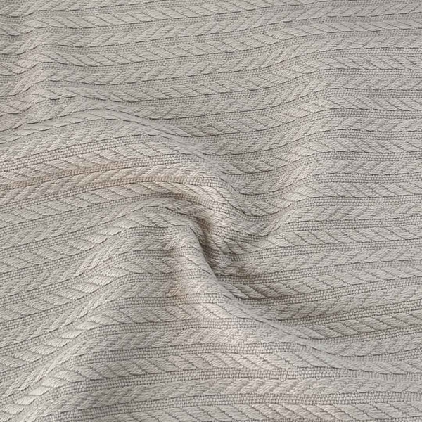 Піке косичка №62 сіро-бежевий