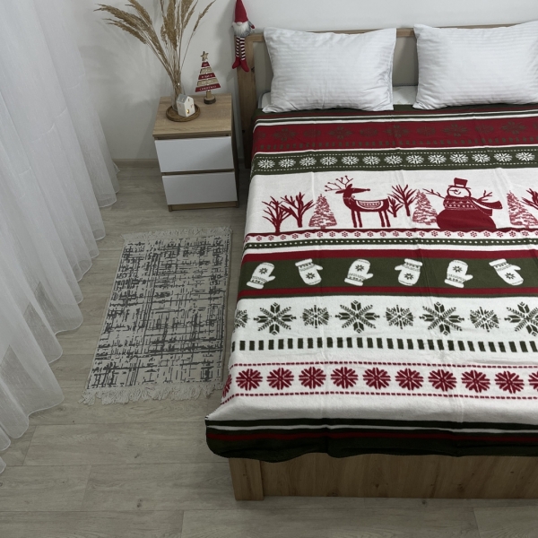 Плед покривало новорічне 150x200  