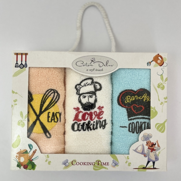 Набір рушників кухонних з вишивкою 6