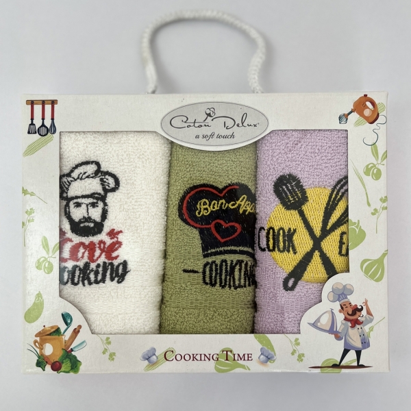 Набір рушників кухонних з вишивкою 10