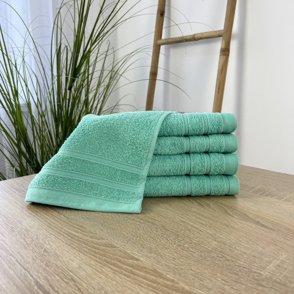 Рушники  30х50 5 штук  ментол