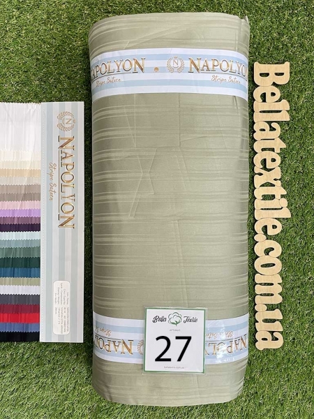 Страйп Сатин мікс №27