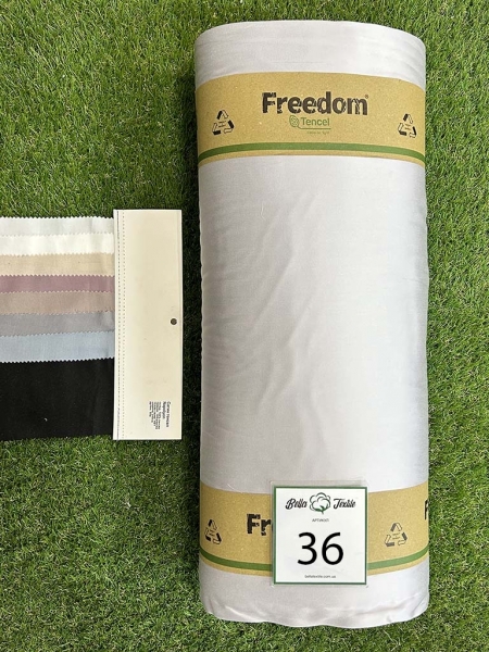 Сатин тенсел 100% код 36 сірий 