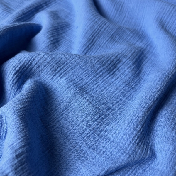 Муслін жатка 2 шаровий Freedom синій