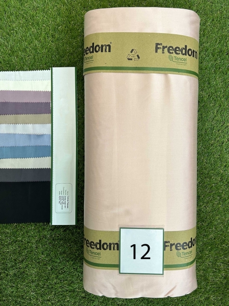 Сатин тенсел 100% код 12 рожевий 