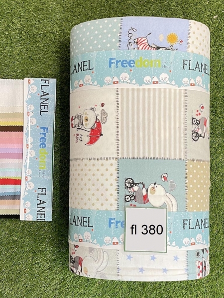 Фланель принт 380