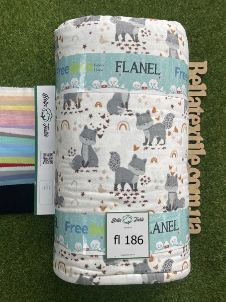 Фланель принт 186