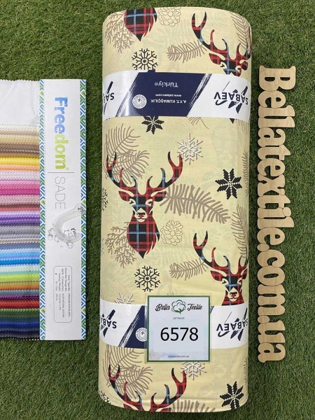 Ранфорс принт 6578