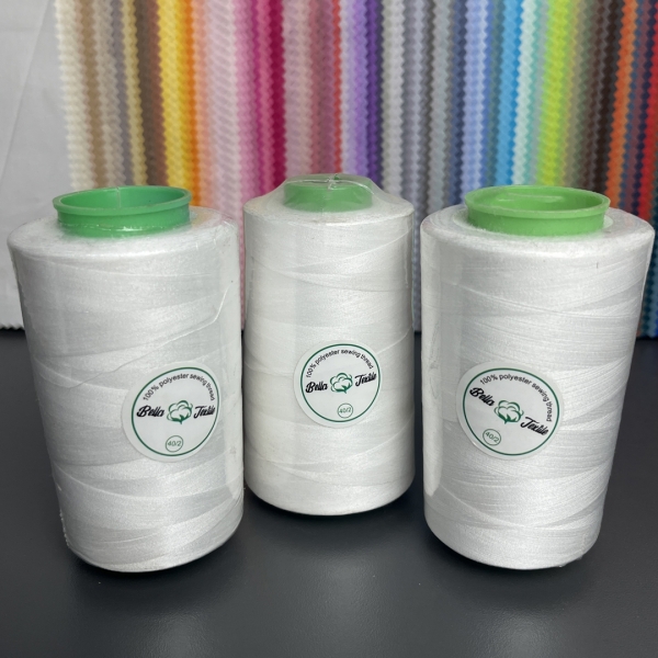 Нитка  bellatextille white