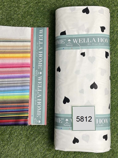 Ранфорс принт Wella Home  5812