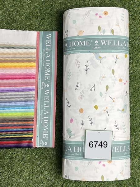 Ранфорс принт  Wella Home 6749