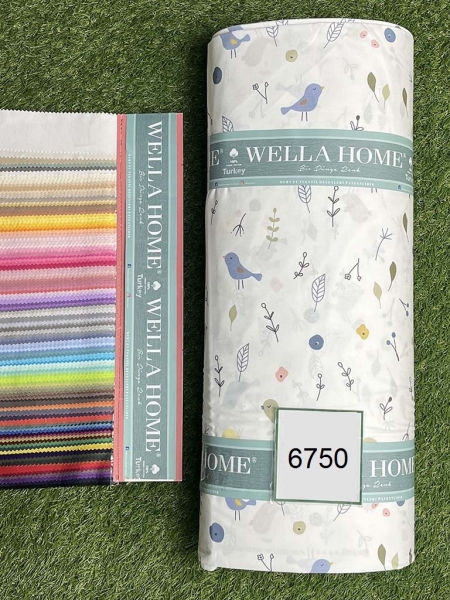 Ранфорс принт  Wella Home 6750