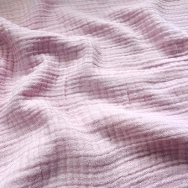 Муслін жатка 4-шаровий №9 рожевий 250см