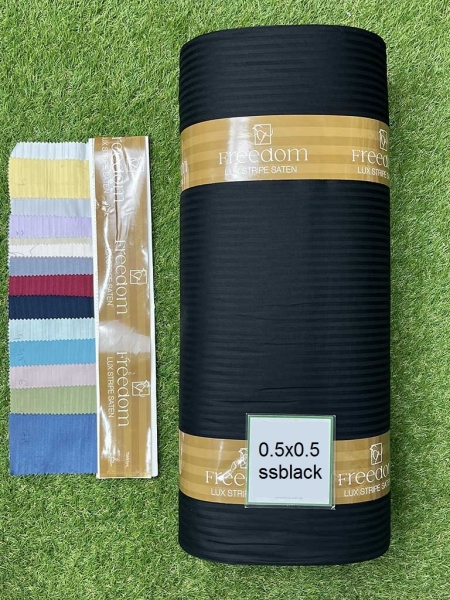 Страйп сатин Nblack полоска 0,5х0,5