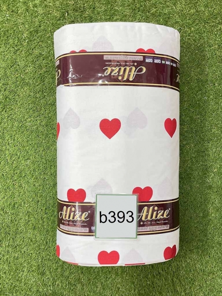 Бязь принт 393 серця