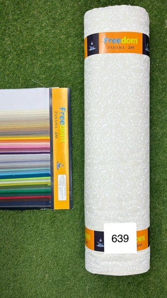 Дак принт 639 на молочному фоні