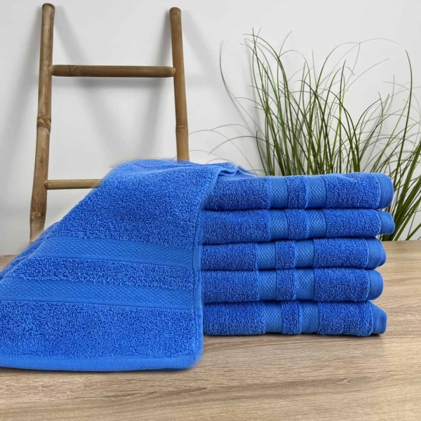 Рушники баня 70х140 5 штук    Royal blu