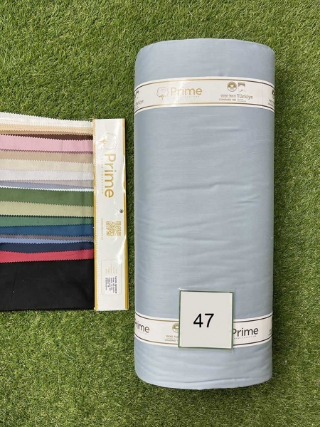 Сатин преміум Prime N 47 синій димчастий 