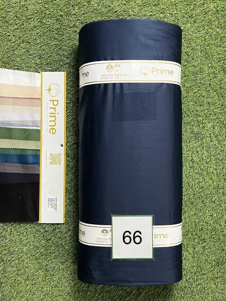 Сатин преміум Prime N 66 темно-синій