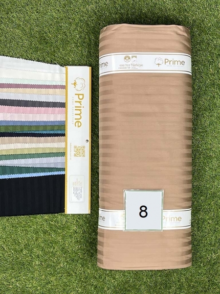 Страйп сатин Prime N8 карамельний 