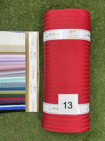 Страйп сатин Prime N13 червоний 