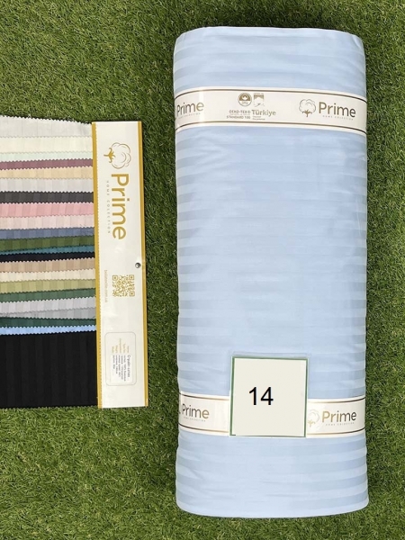 Страйп сатин Prime N14 небесний  