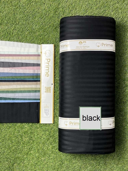 Страйп сатин Prime Nblack