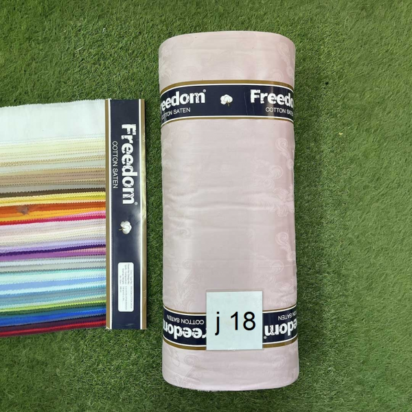 Сатин жакард № 18 пудра