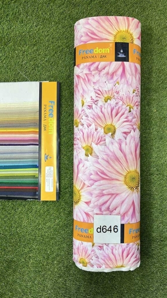 Дак принт  діджитал 646 ромашки