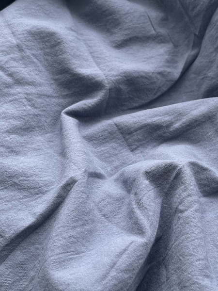 Варена бавовна  №56 сіро-синя