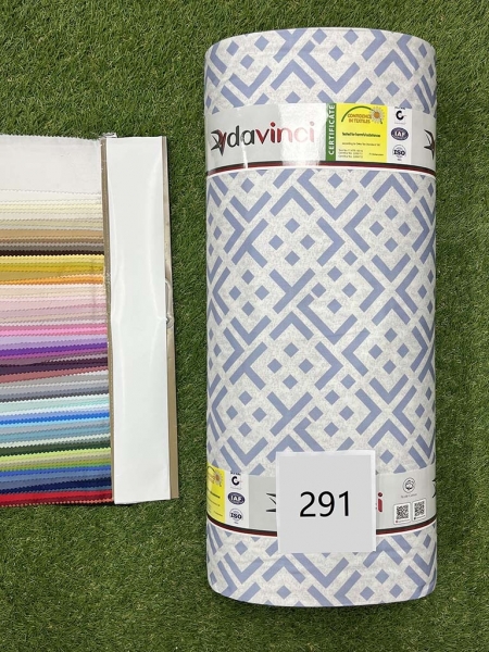 Cатин  принт 291