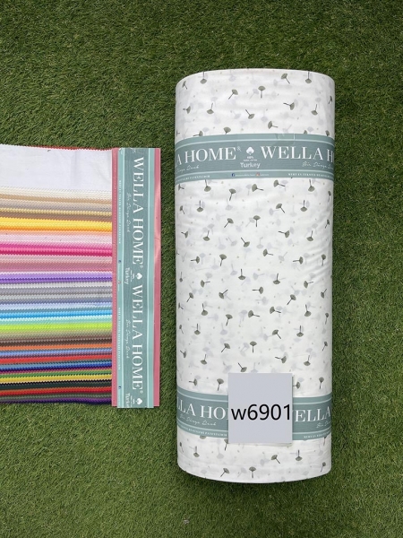 Ранфорс принт 6901 оливка