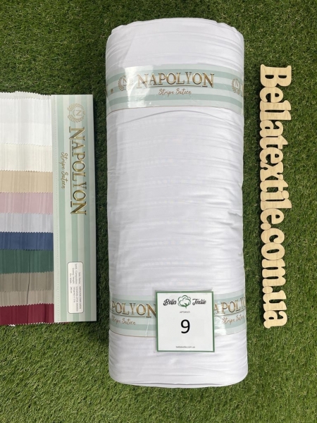 Страйп Сатин мікс №9