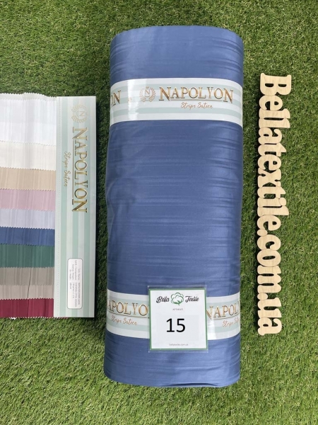 Страйп Сатин мікс №15