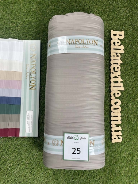 Страйп Сатин мікс №25