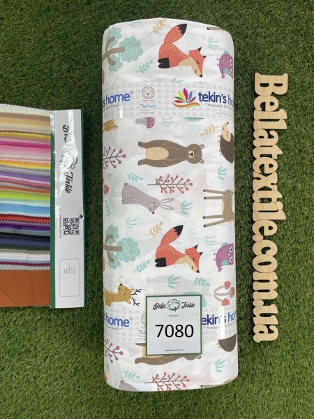 Ранфорс принт 7080