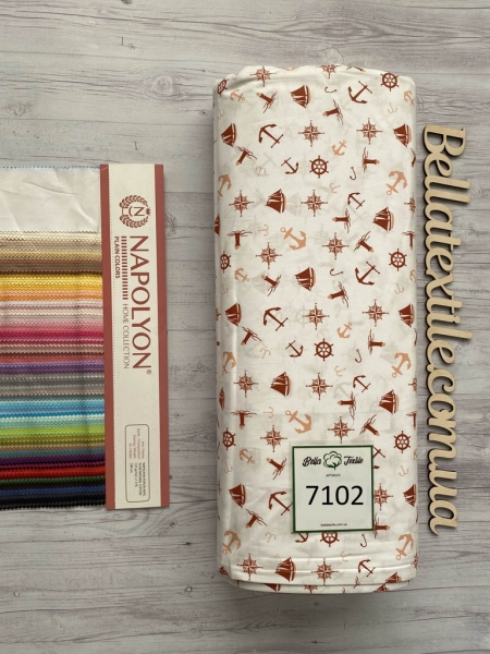 Ранфорс принт 7102